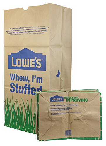 Lowe's 30 Gallon Heavy Duty Lawn and Refuse Bags
