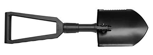 Gerber E-Tool Folding Spade, Serrated Edge [30-000075],black