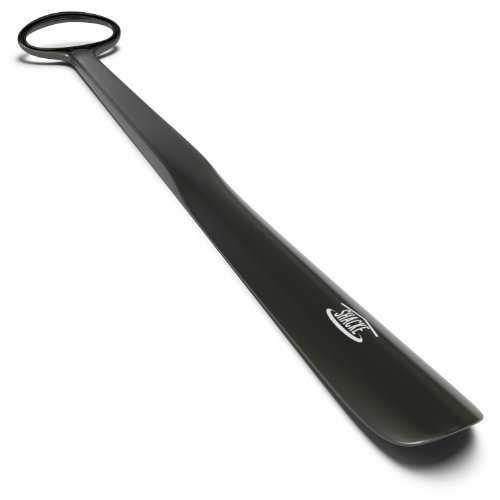 24" Inch Extra Long Handled Shoehorn (Black)
