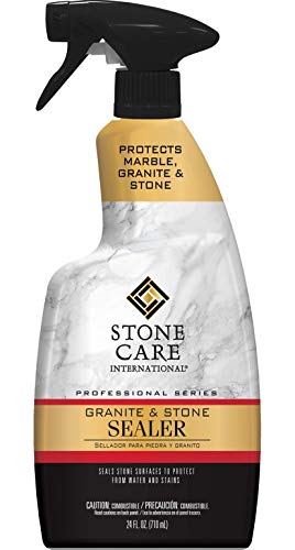 Stone Care International Granite Sealer and Protector - 24 Ounce - for Stone Countertop