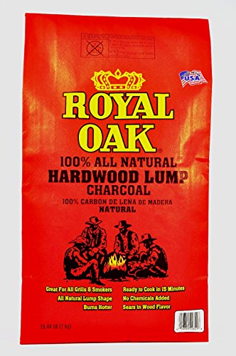 Royal Oak 195228021 15.4# NAT Lump Charcoal, 15.4 lb